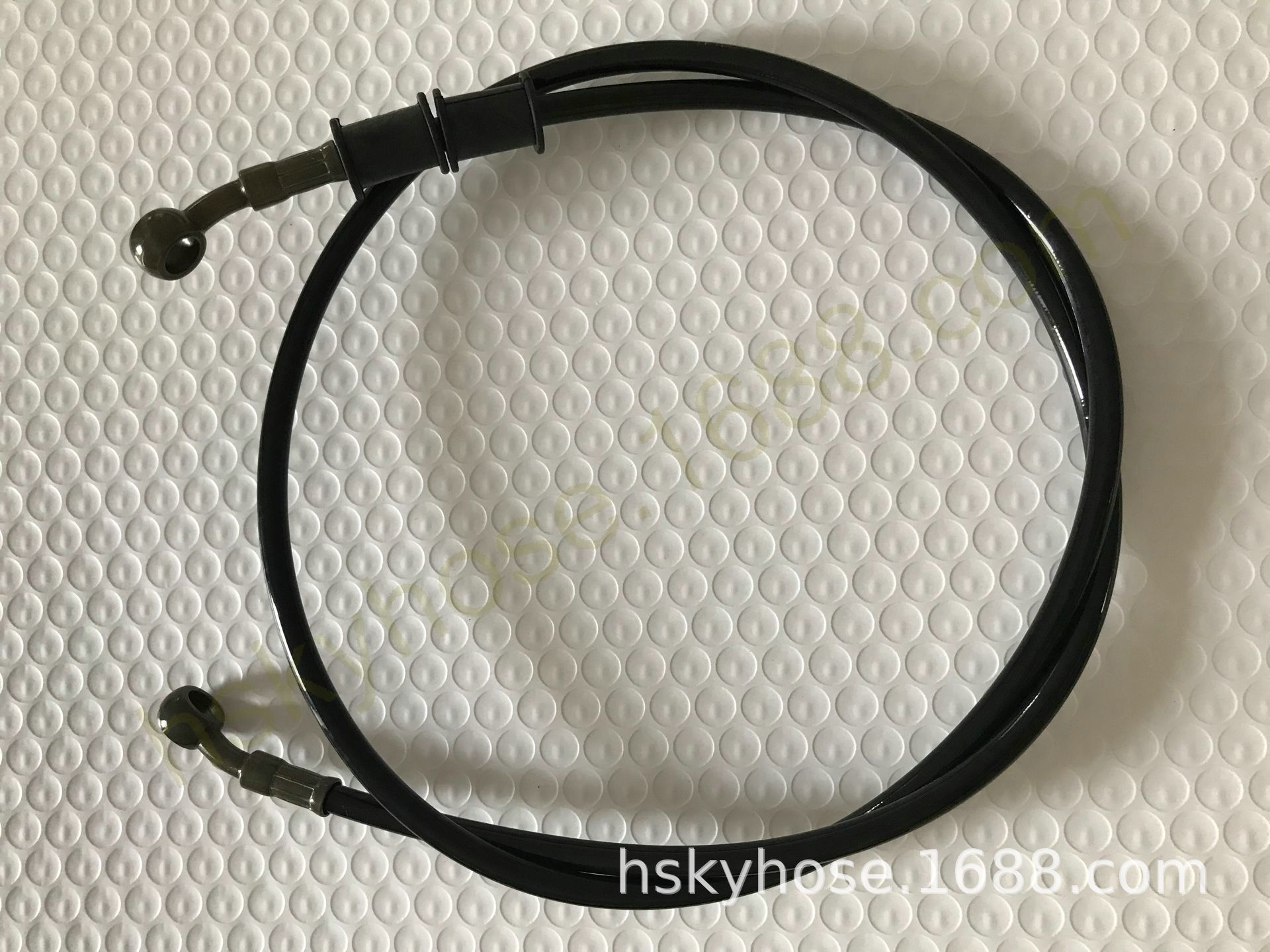 An3 Stainless Steel Connector Brake Oil Pipe 3.2*7.5mm Colored Steel Hose Motorcycle Modification Universal High-Pressure Oil