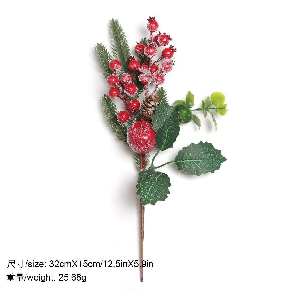 크리스마스 꽃 지점 스타일 4