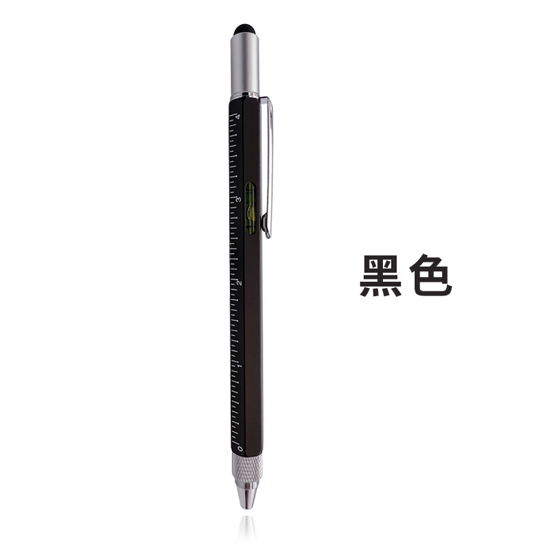 Fuente de carga estable todo el nivel metálico condensador longitud tactile destornillador lápiz de bola LOGO grabado por láser