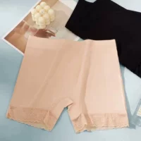 Cai Yiting 061 Женские защитные брюки 062 Роговые брюки Модаль Удобный и дышащий Светопроницаемый кружево для кожи 063