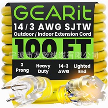 GEARit ���� 14 AWG �y���x 3 ���^ 100 Ӣ�����쾀���Դ���m��