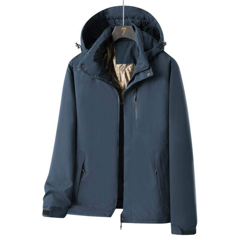 2024 nueva primavera y otoño delgada trajes de asalto de montaña deportivos impermeables a prueba de viento chaqueta de herramientas chaqueta casual suelta