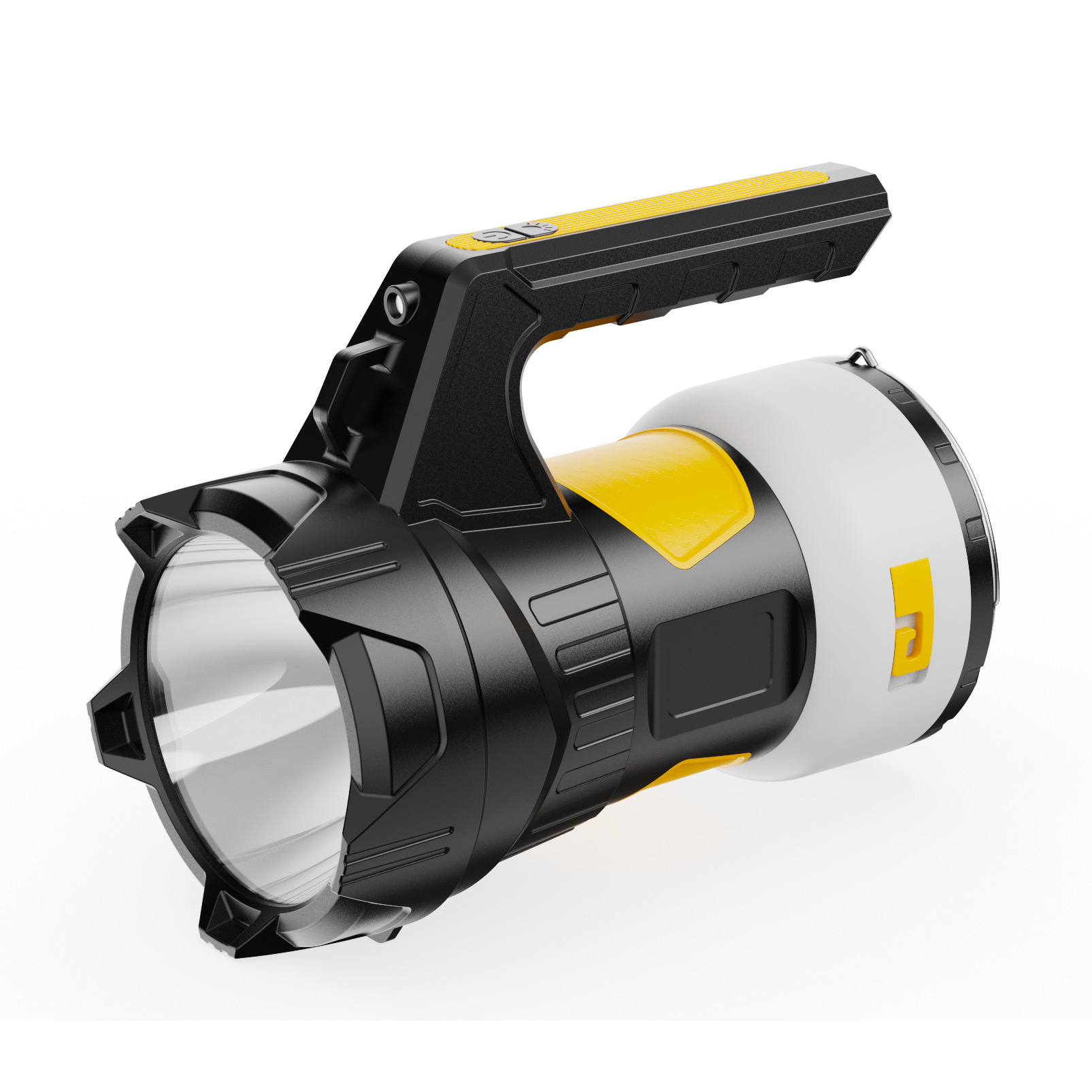 Transfronterizo nueva lámpara portátil de gran capacidad construida linterna de mano lámpara de trabajo multifuncional al aire libre luz de luz alta luz al por mayor