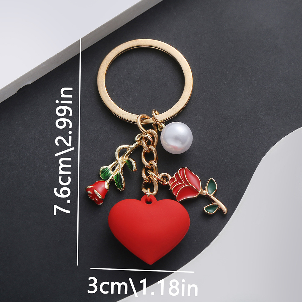 Star, Heart Shape, Butterfly Pattern Lady Simple Style Star Heart Shape Butterfly Zinc Alloy Unisex Keychain