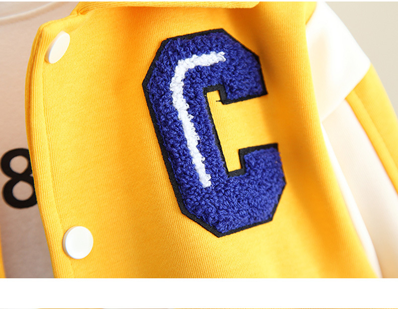 Boys Fall Baseball Jacket Children's Spring And Autumn Jacket Top Boys Fall Trend_voghion.com