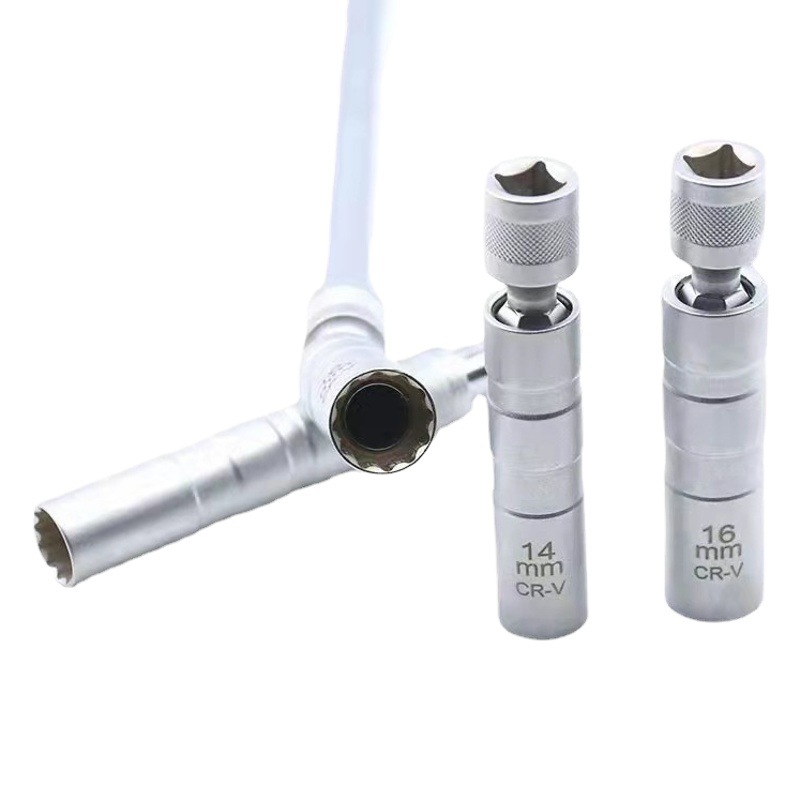 Bujía de encendido adecuado para Nissan BMW Volkswagen Mercedes-Benz ultrafino bujía universal herramienta de desmontaje