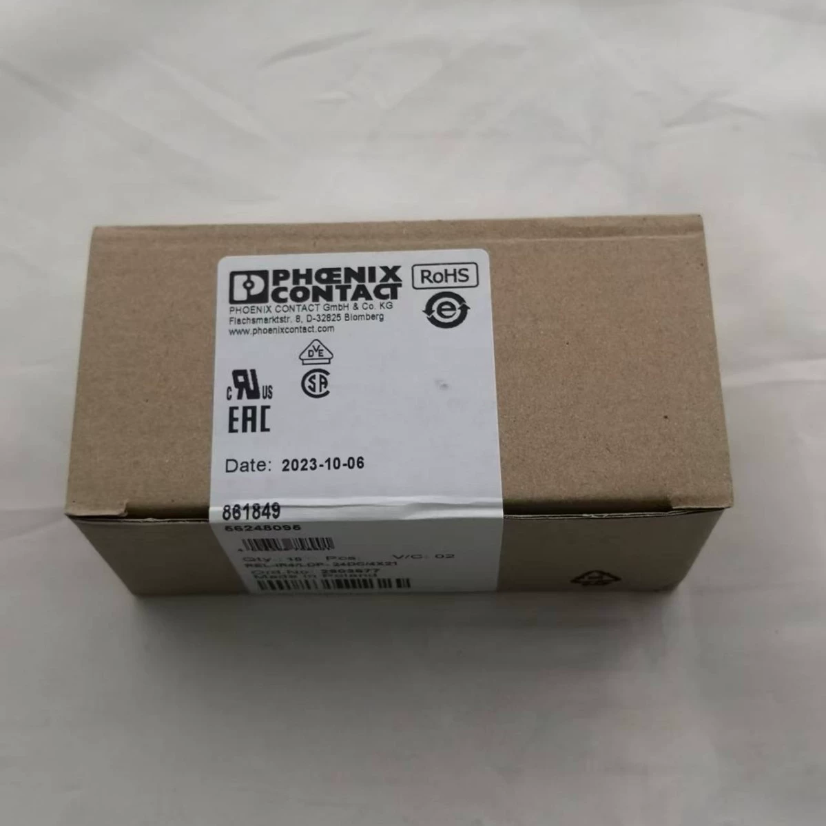 2903677 Phoenix REL-IR4/LDP- 24DC/4X21 - однофазное реле Spot, торг