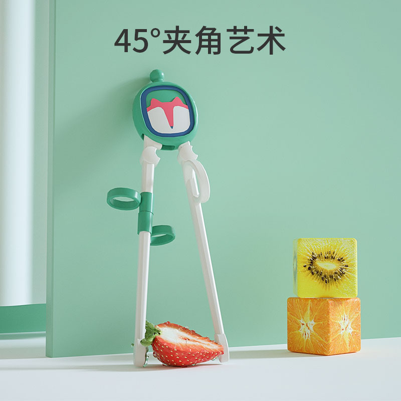 palillos de entrenamiento para niños cubiertos para comer alimentos suplementarios palillos de entrenamiento palillos de aprendizaje palillos de educación temprana para bebés palillos antideslizantes de grado alimenticio