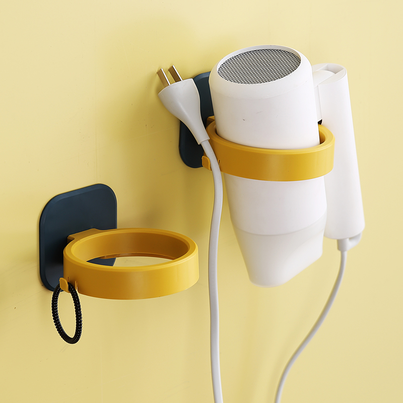 Hairdryer storage rack