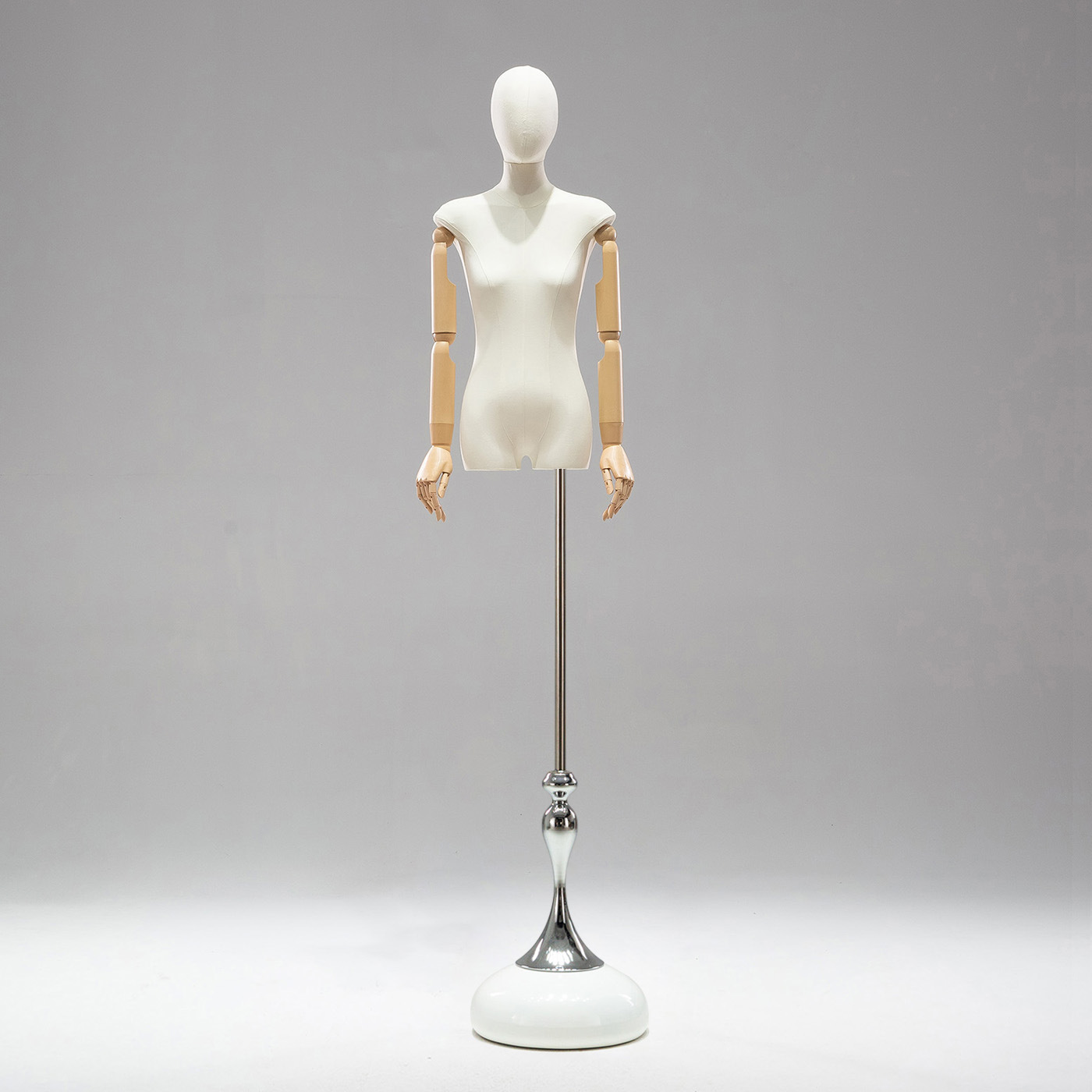 Modelo de accesorios tienda de ropa de mujer maniquí de gota de agua base ventana de pantalla de cuerpo de vestido de boda exhibición de cuerpo humano marco de modelo