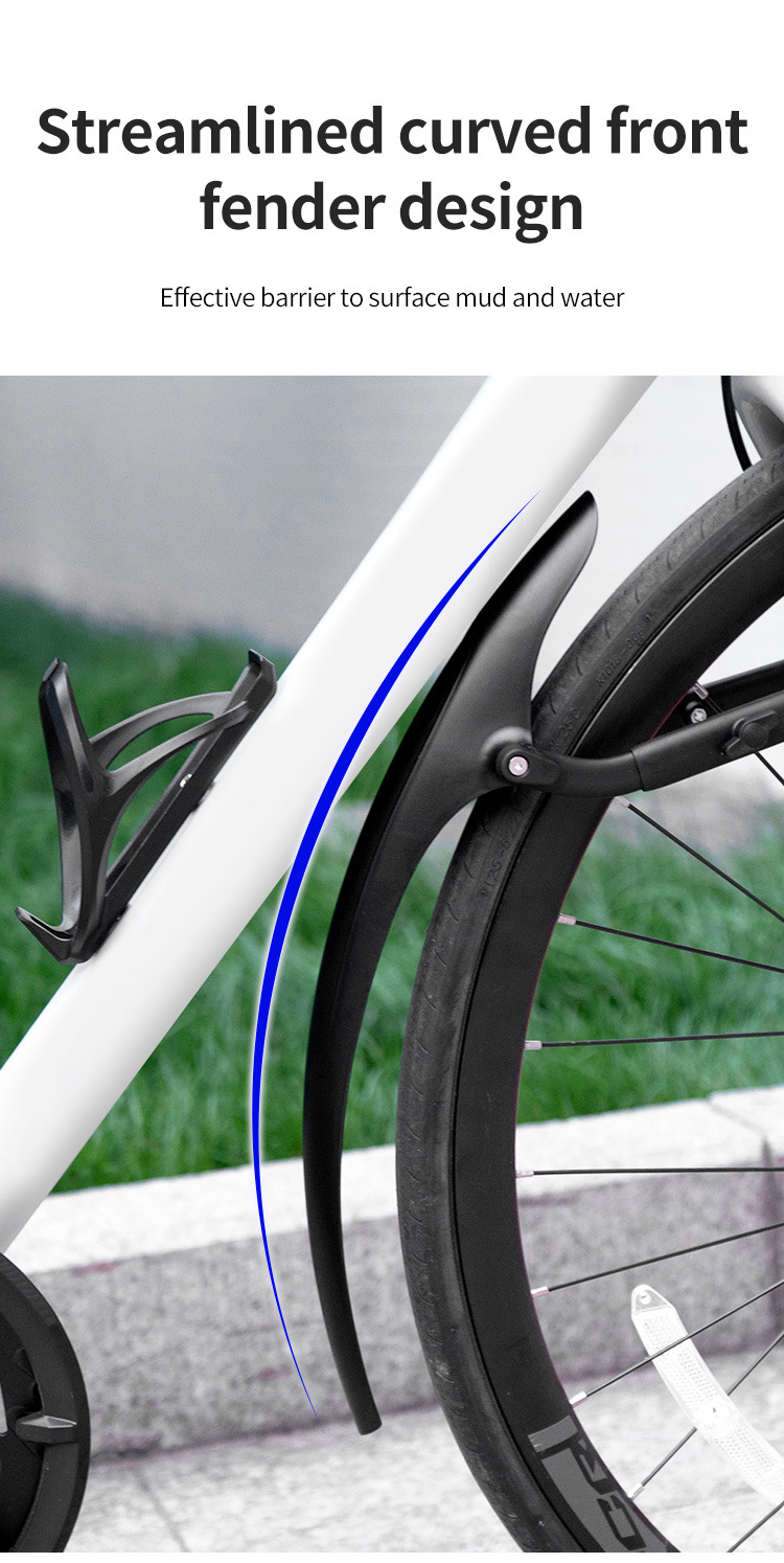 Bicycle Fenders, Mountain Bikes, Road Bikes, Adjustable Rear Wheel Mudguards, Cycling Rain Protection Boards, Exclusively for Cross-Border Sales