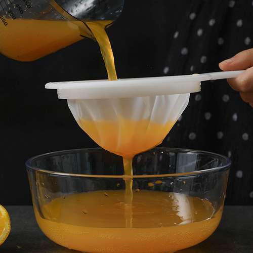 Soy milk filter, household ultra-fine juice filter, separation filter, kitchen colander, filter spoon