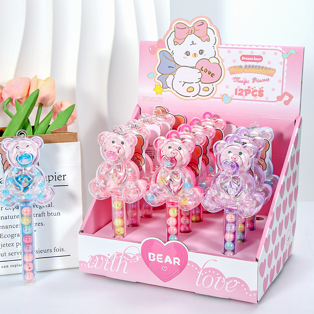 Fabricante de origen Regalo de bricolaje hecho a mano para niñas y niños Pulsera Joyas con cuentas Juego de anillos Caja de regalo pequeña al por mayor image 12