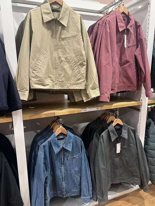 Men's and Women's Casual Zipper Jacket Detroit Jacket Denim Jacket 2025 Spring Style 475681 476942