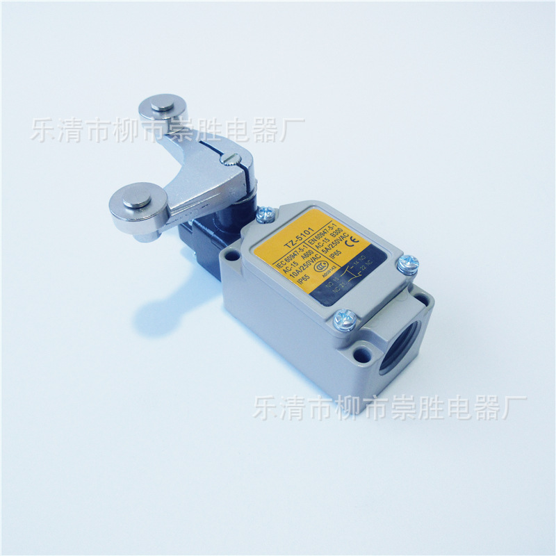 行程开关TZ-5105 双滚轮牛角式限位开关