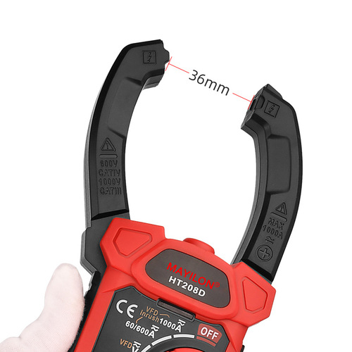MAYILON 6000 Counting AC/DC Digital Clamp Meter HT208A/HT208D