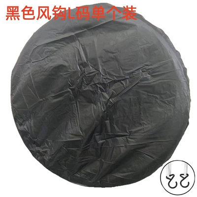 Cover, Dustproof, Waterproof, Sun | Spare wheel cover - single-pack-large-black-upgraded-windproof-hook-tire-diameter-80cm31in-suitable-for-19-23inch-tires