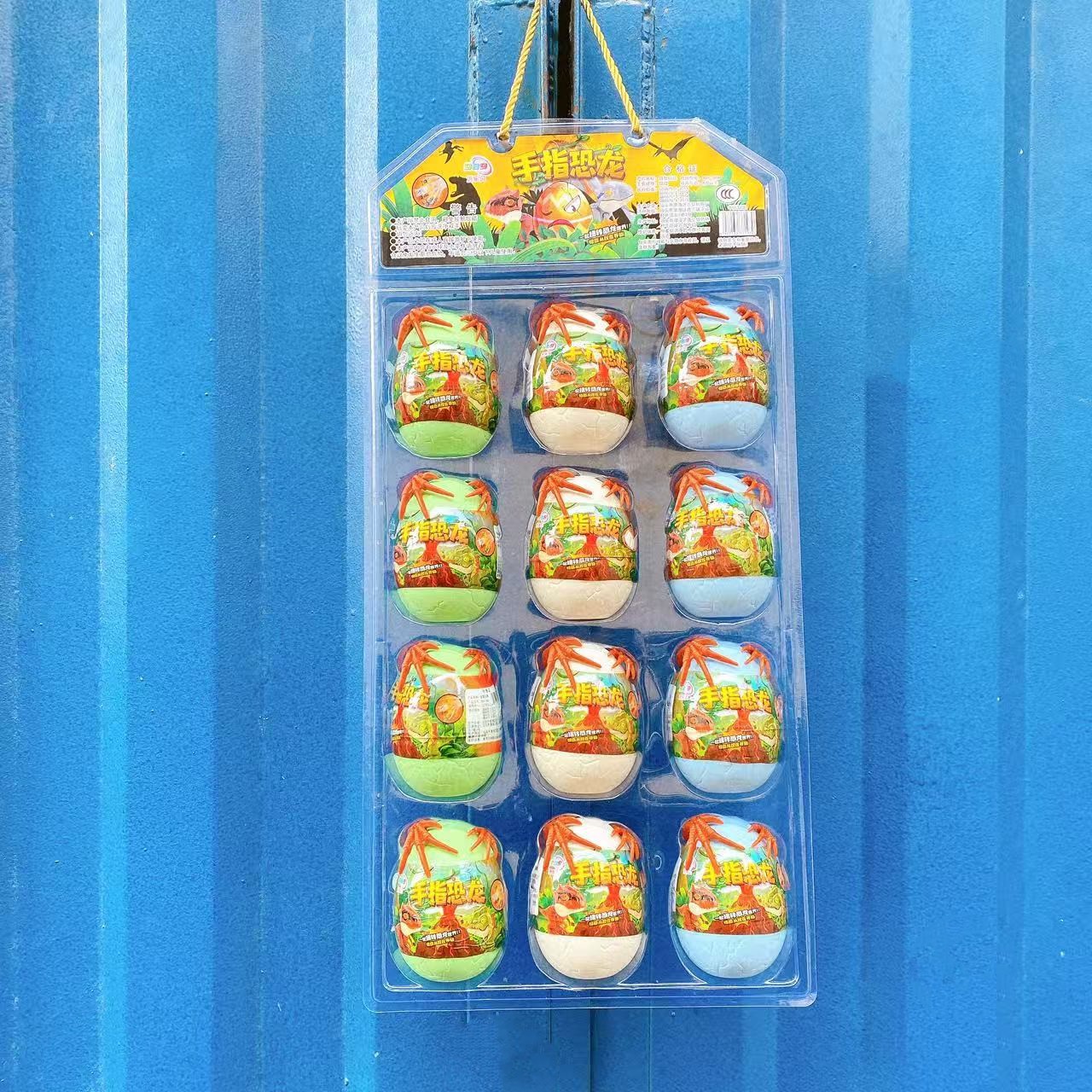 Dedo dinosaurio para niños nuevos juguetes huevos de dinosaurio caja ciega móvil creativa divertida regalos para niños regalos al por mayor