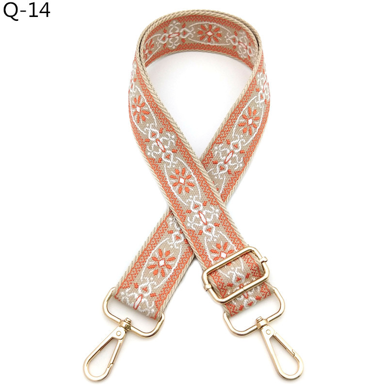 82g Weight Bag Strap Bag Accessories Type Spring Ring Trigger Clasp Closure Clasp Closure Type 1 Piece Quantity Casual, Daily Occasion Polyester Material Geometric Pattern Elegant, Ethnic Style Style 1 Piece Polyester Geometric Spring Ring Trigger Clasp Closure Bag Strap 17