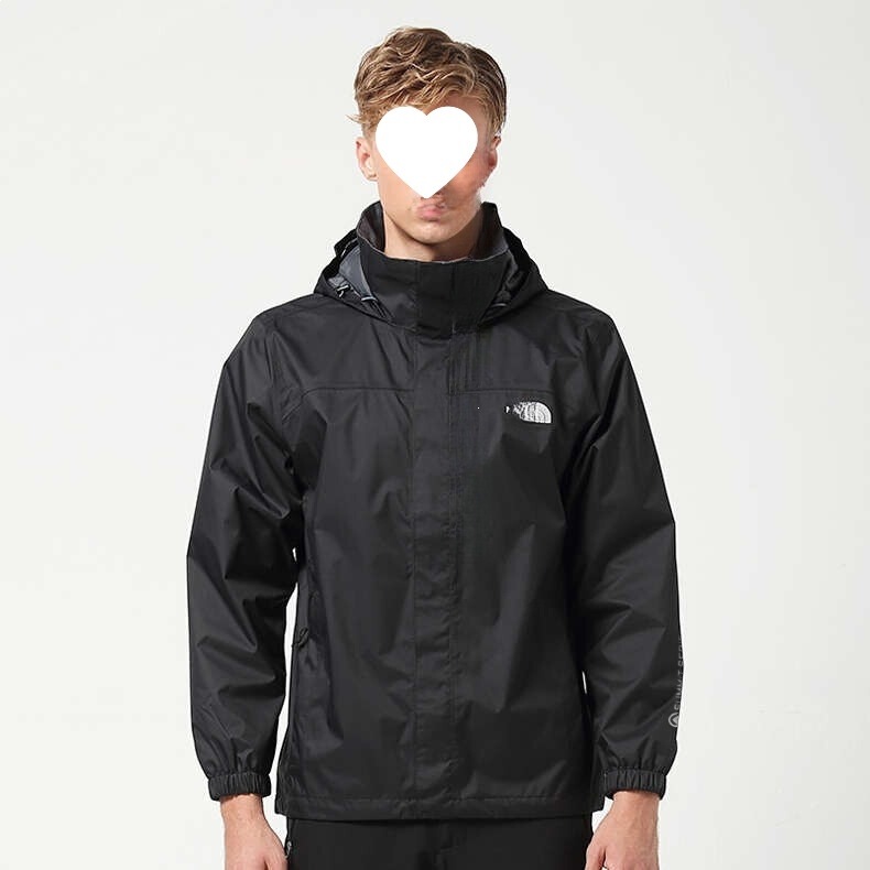 North Face cross-border outdoor jacket, mountaineering jacket, hooded work jacket, plus-size waterproof jacket, no black in stock
