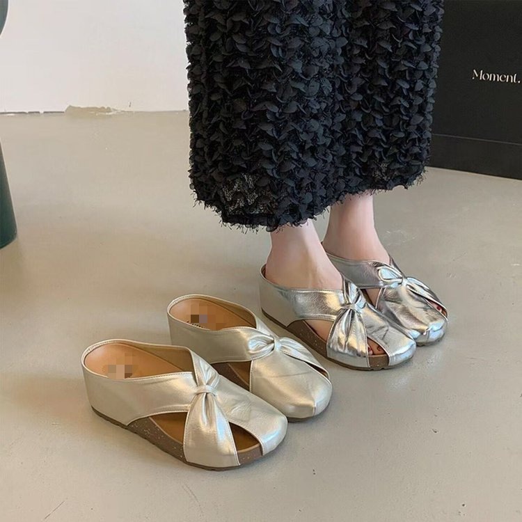 2026 verano nuevo pedale de zapatillas de alta media altura invisible zapatillas de mujer image 3