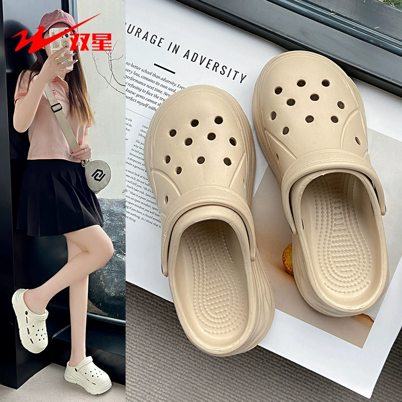 Женские сабо Double Star 1602, увеличивающие рост, новая модель 2025 года, для улицы.