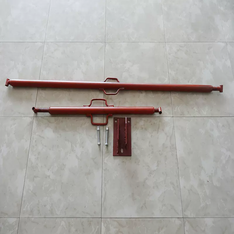 厂家供应铝模板斜支撑 1200-2500mm调节斜撑 铝模板用斜撑