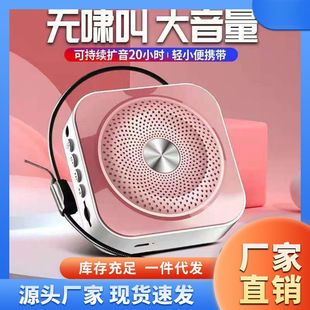 Small Wake Bee Loudspeaker Teacher Multifunctional Portable Plug-in Chuck Bluetooth Small Audio Free Shipping