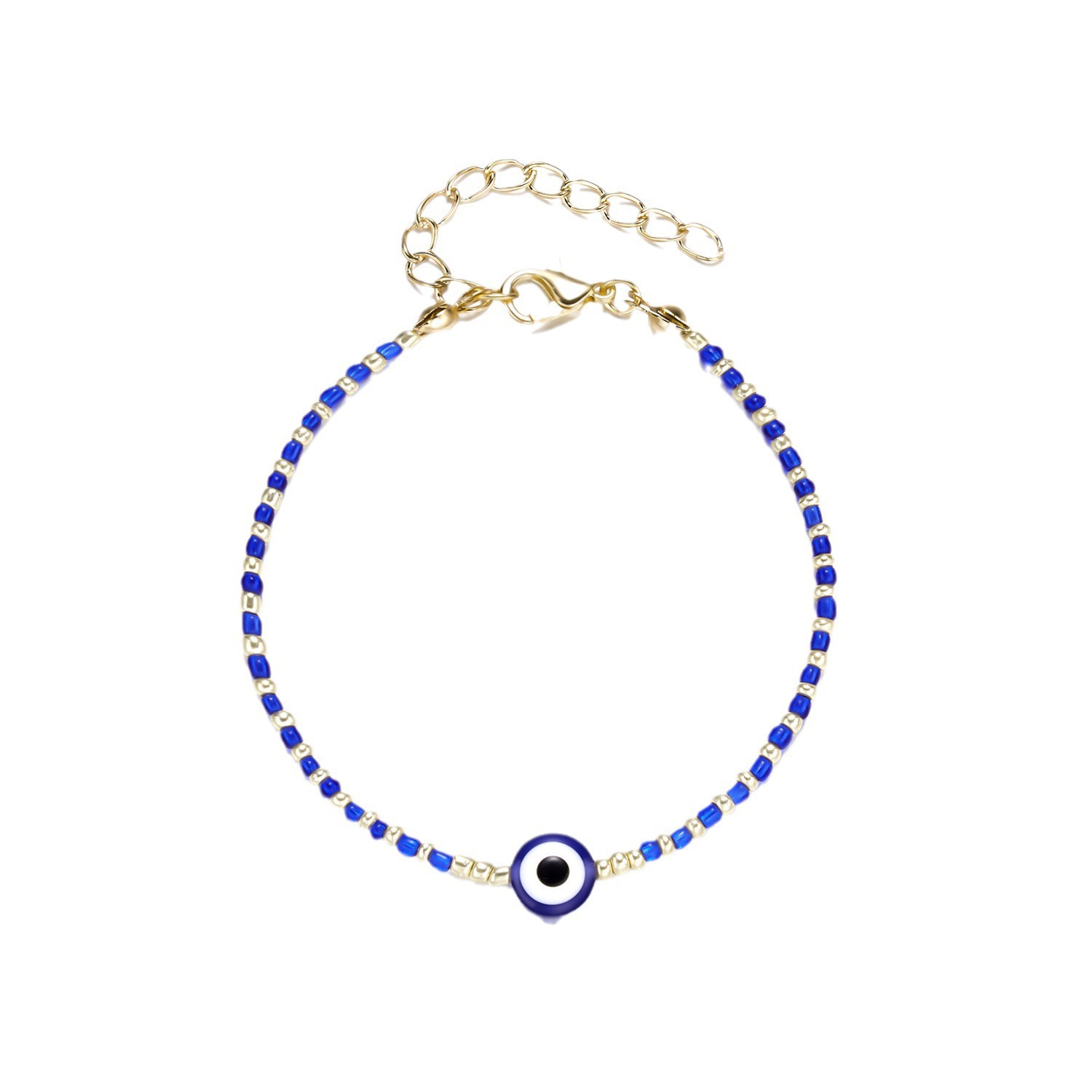 Lucky Red String Bracelet Evil Eye Protection Handmade Jewelry_voghion.com
