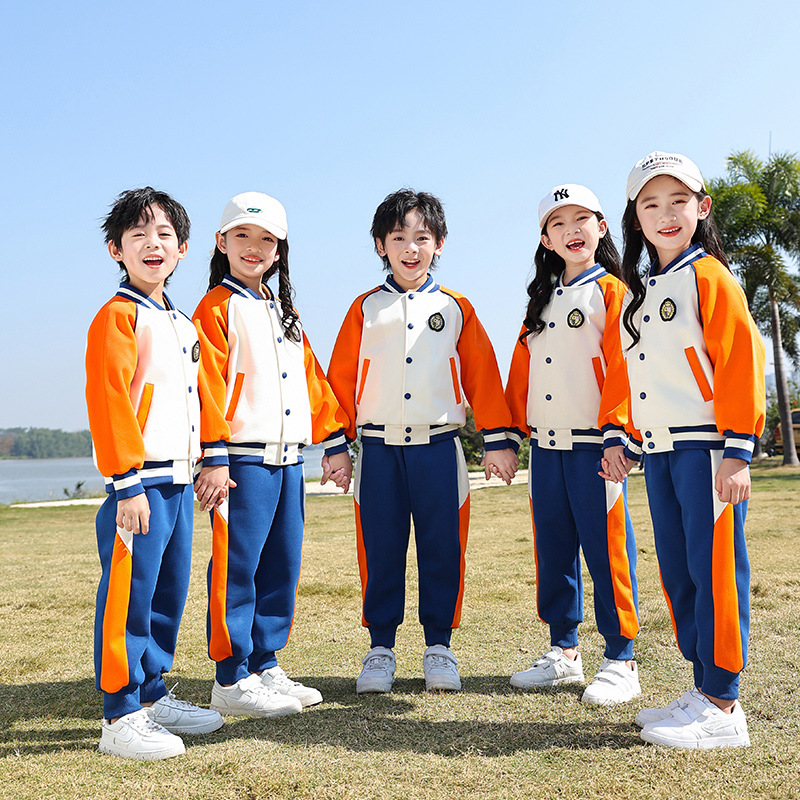 幼兒園園服春秋裝兒童校服夏季校服小學生班服春秋運動會服四件套
