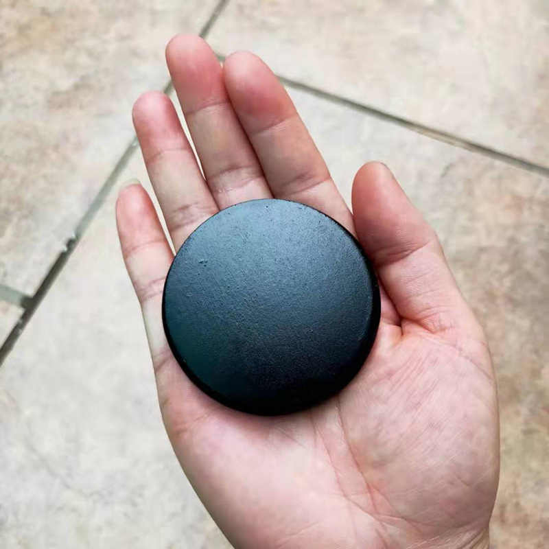 Multi-tamaño redondo base de madera artesanía decoración base hecha a mano muñeca de arcilla muñeca base de madera