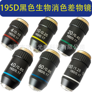 195D��ɫ���ɫ�����@΢�R���R4X 10X 20X 40X 60X 100X����߱�