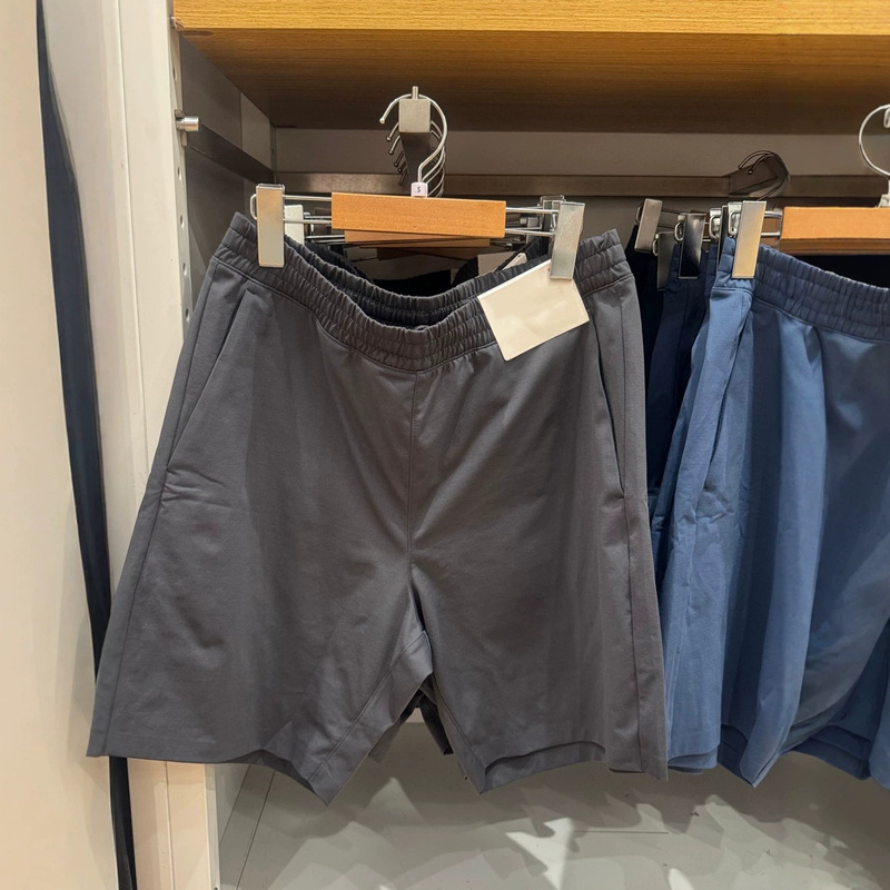 Men's High-Elasticity Sports Quick-Dry Shorts, Summer Elastic Waist Casual Straight-Leg Shorts, Couple's Style L482317 Men's High-Elasticity Sports Quick-Dry Shorts, Summer Elastic Waist Casual Straight-Leg Shorts, Couple's Style L482317