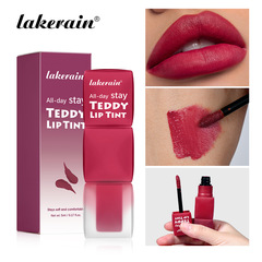 lakerain泰迪唇彩Teddy lip tint跨境超持久哑光防水易上色唇彩
