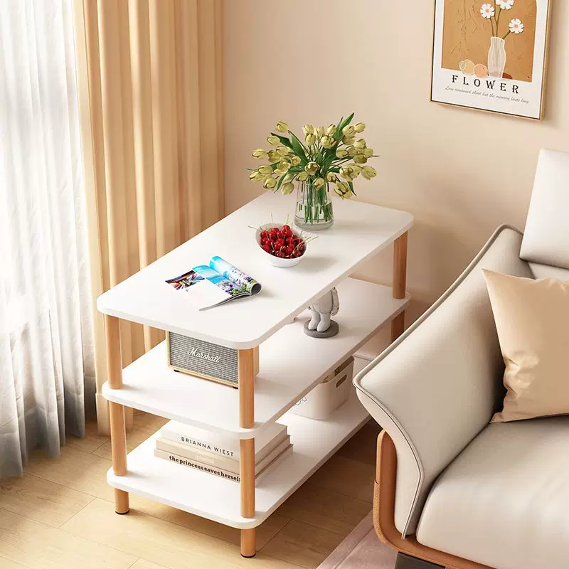床头柜小型简约小桌子出租屋租房小茶几卧室家用简易床头桌置物架