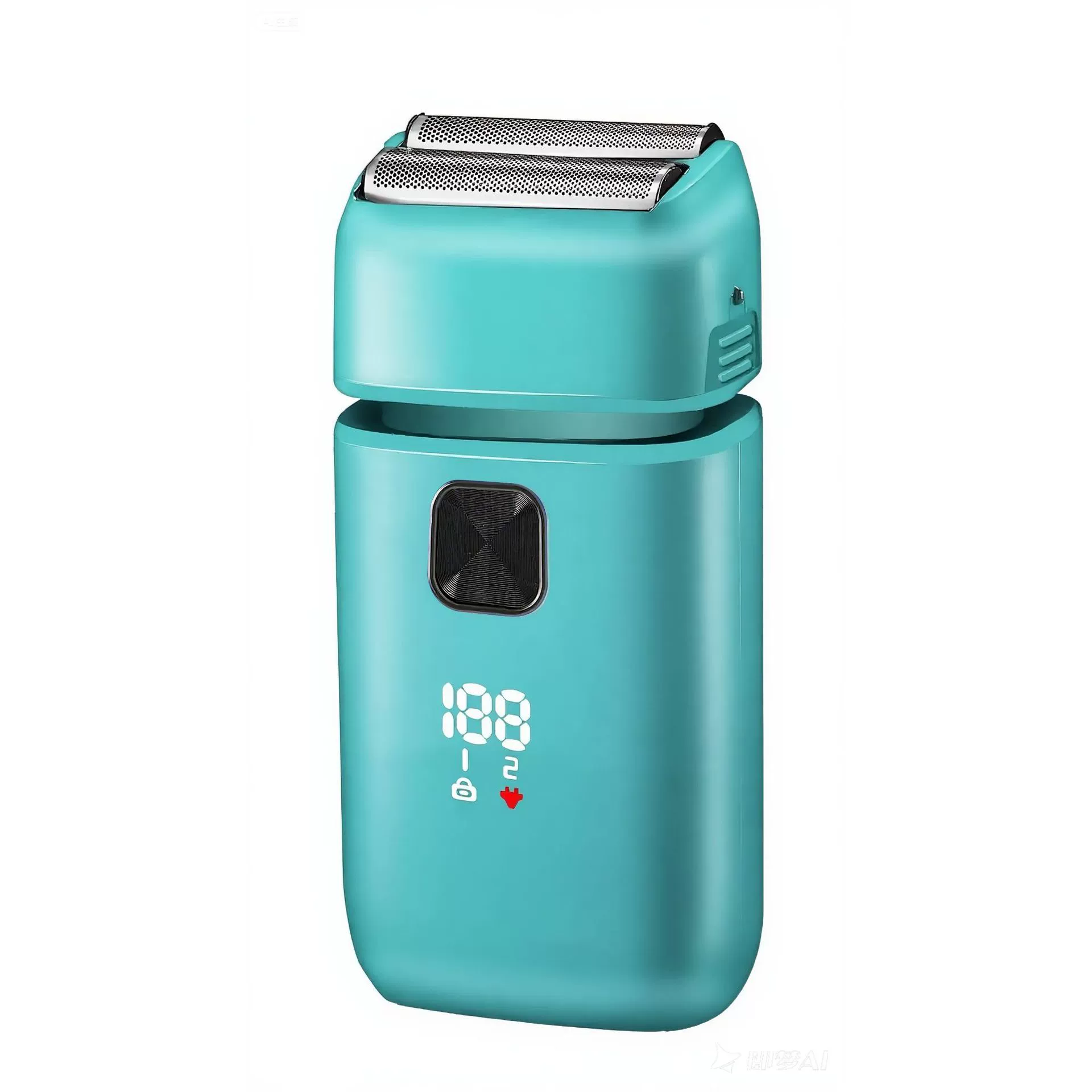Глобальная USB зарядка 2-в-1 бритва для голых голов, электрическая бритва, мужская бритва, цифровой дисплей, водонепроницаемая бритва