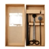 Send a black five -piece suit box (cut+hook (with pattern)+cover+ignition+disk)