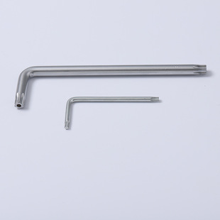 Customizable Hexagonal Wrench, Plum Blossom Wrench, L-Shaped Hexagonal Hardware Tool, Plum Blossom Wrench with Hole