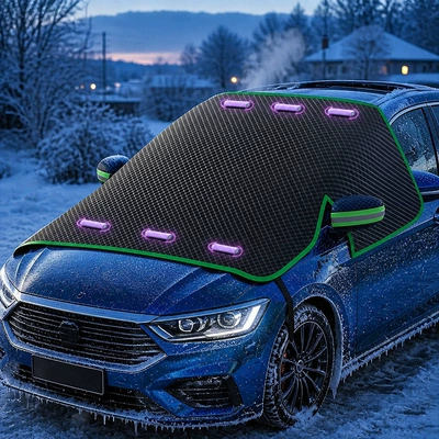 Directly from the manufacturer: car snow and frost protection, three-window magnetic sunshade, snow-proof car cover, car accessories