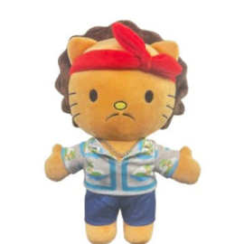 跨境新品 Travis Scott plush 特拉维斯·斯科特明星猫毛绒玩偶