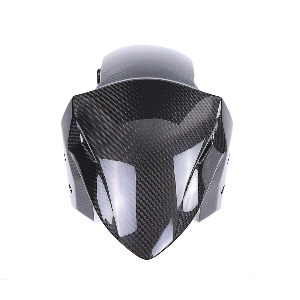 Suitable for Yamaha Yamaha R3 Front Fender Carbon Fiber Motorcycle Modification Parts Fender Shell Cross-Border