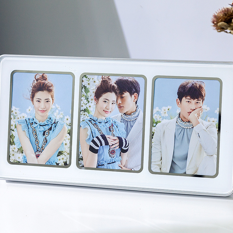 Simple White Full Set Photo Frame Table for Living Room and Bedroom Special Creative Environmental Protection Combination Art Photo Square Handmade Simple White Full Set Photo Frame Table for Living Room and Bedroom Special Creative Environmental Protection Combination Art Photo Square Handmade