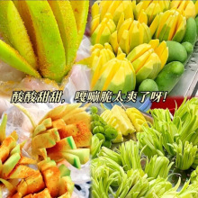 广西生吃芒果酸甜青玉芒当季新鲜孕妇水果酸芒果腌制青芒四季芒果