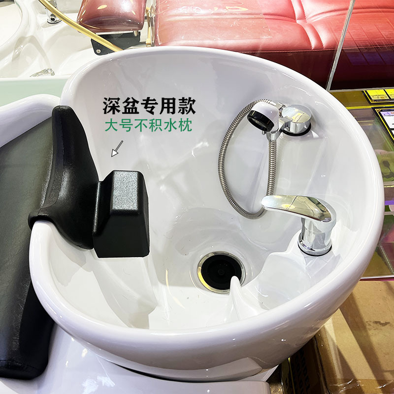 发廊洗头床枕头护颈垫冲头床连体枕头垫子泰式床平板枕头疗床枕头|undefined