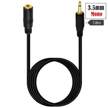 僽�3.5mm �������L��3.5mm 1/8" TS�������l���^��׹�ĸ