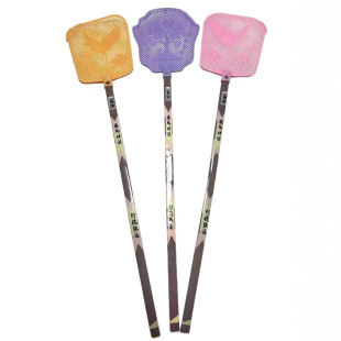 Bamboo Handle Fly Swatter, Enlarged, Lengthened and Thickened Fly Swatter, Summer Widened Bamboo Pole to Hit Flies and Insects, Fly Swatter