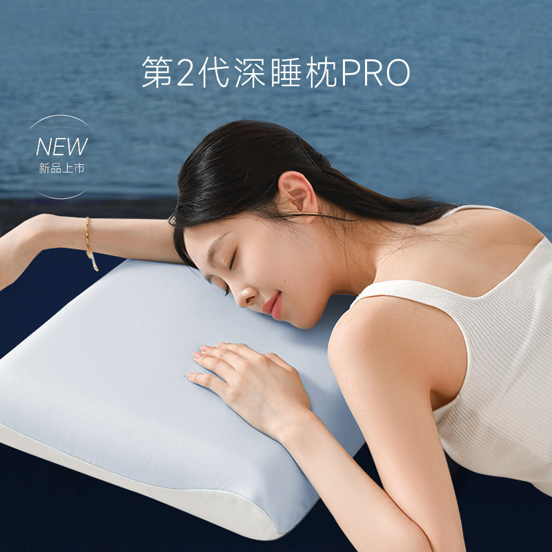 Planet 2nd Generation Deep Sleeping Pillow PRO Memory Foam Adult Pillow Case and Pillow Core Set Neck Protection Pillow Slow Rebound