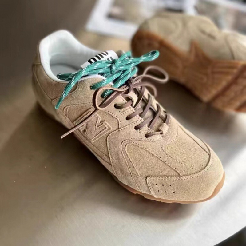 New Joint German Training Shoes 2024 Summer Miu Casual Retro Forrest Gump sneaker Mesh White Shoes for Women New Joint German Training Shoes 2024 Summer Miu Casual Retro Forrest Gump sneaker Mesh White Shoes for Women