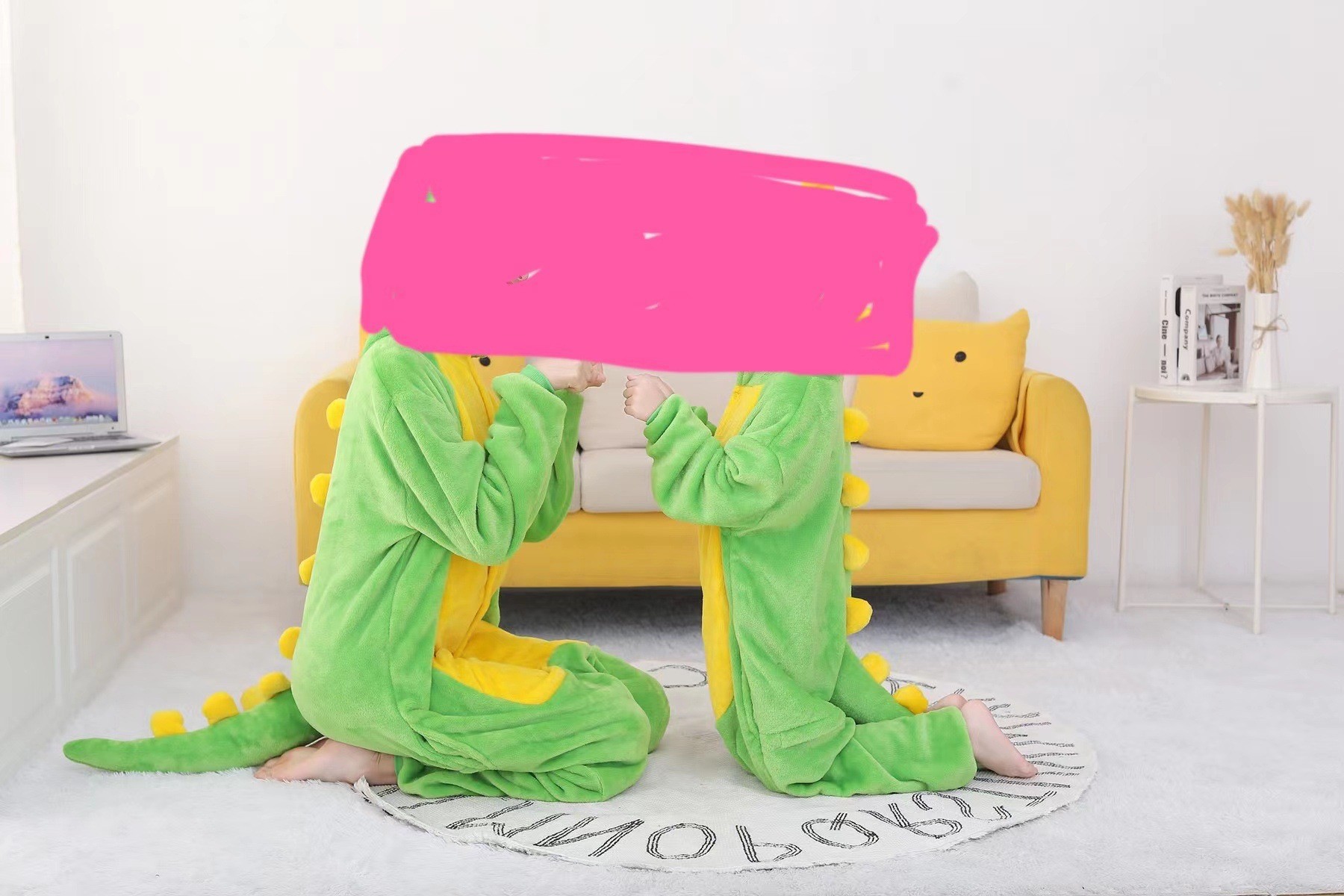 Травяной зеленый динозавр