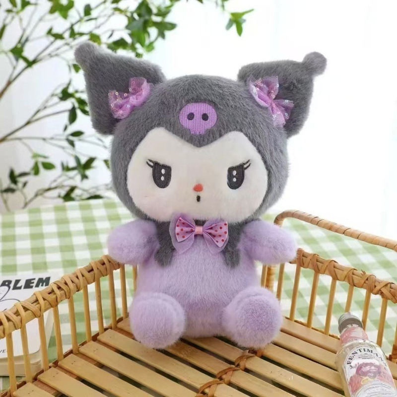新品サンリオぬいぐるみ玉桂犬変身クロミキャッチャー人形人形お誕生日プレゼント|undefined
